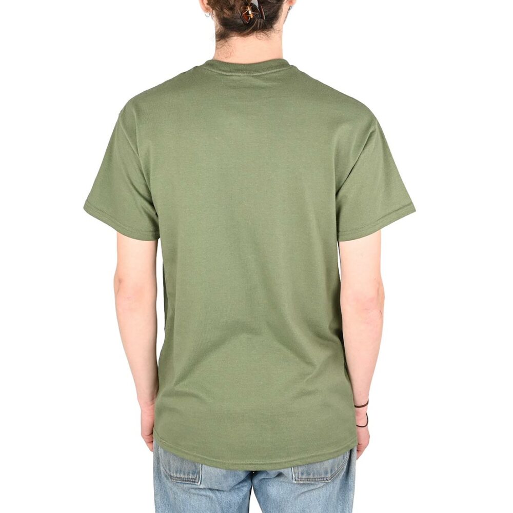 Welcome Diver Printed S/S T-Shirt - Military