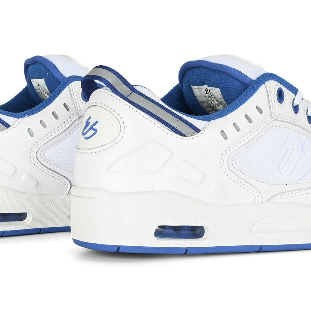 eS Creager Skate Shoes - White/Blue