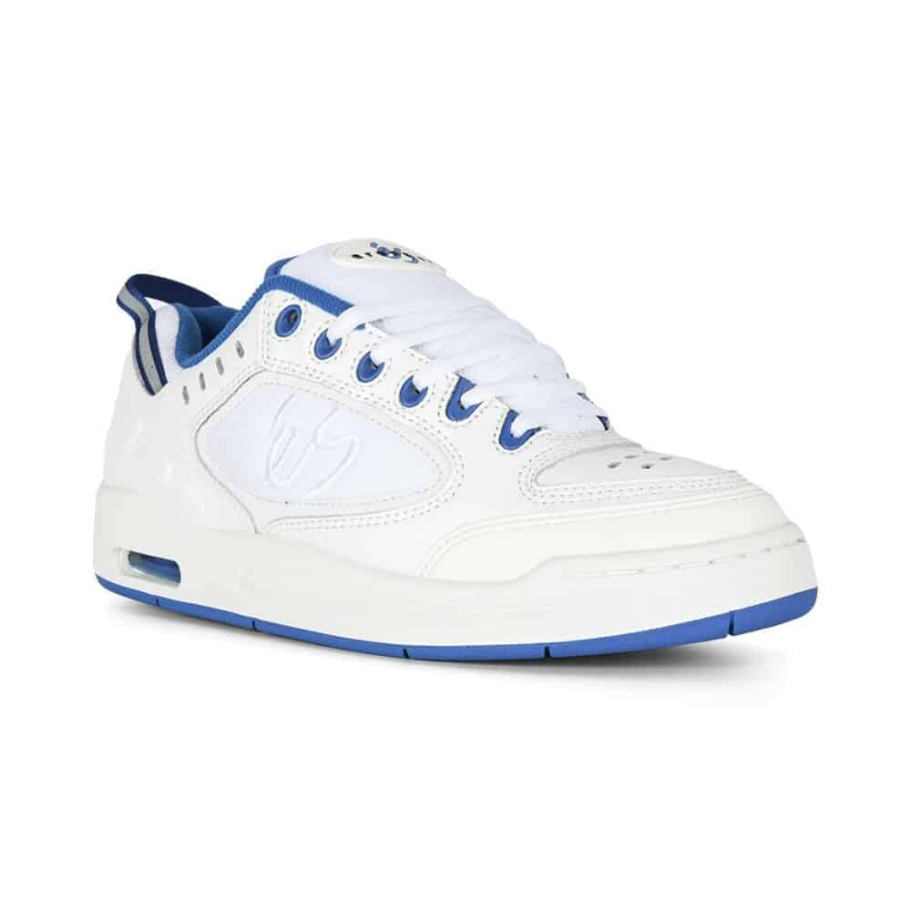 eS Creager Skate Shoes - White/Blue