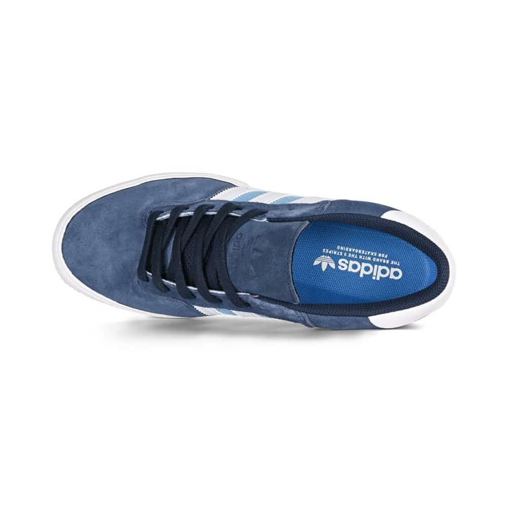 Adidas Matchbreak Super Skate Shoes - Collegiate Navy/White/Light Blue