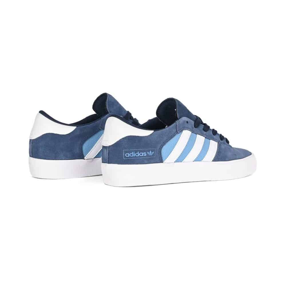 Adidas Matchbreak Super Skate Shoes - Collegiate Navy/White/Light Blue