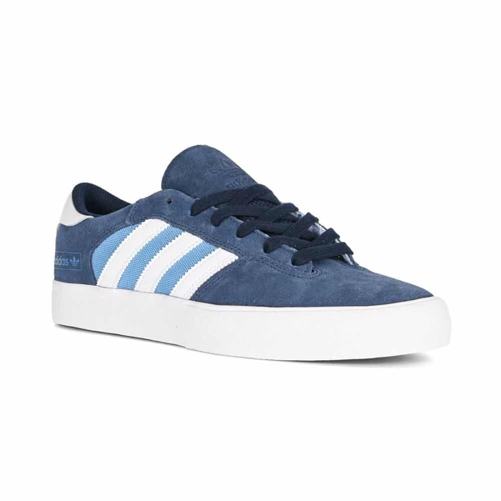 Adidas Matchbreak Super Skate Shoes - Collegiate Navy/White/Light Blue