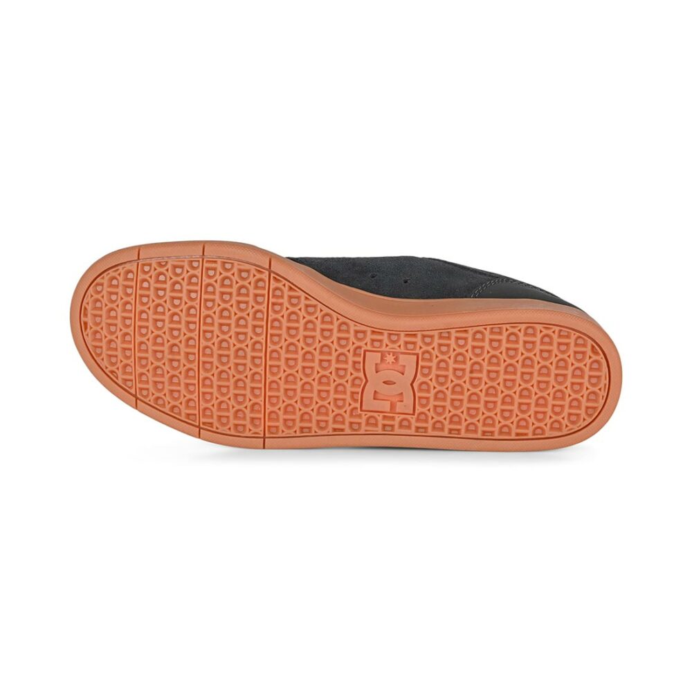 DC Crisis 2 Low Top Skate Shoes - Grey/Gum