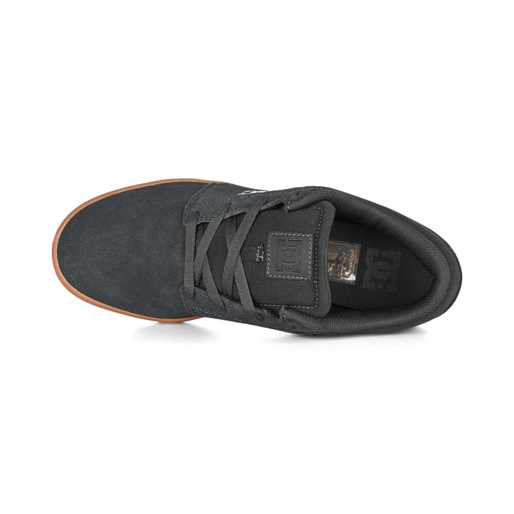 DC Crisis 2 Low Top Skate Shoes - Grey/Gum