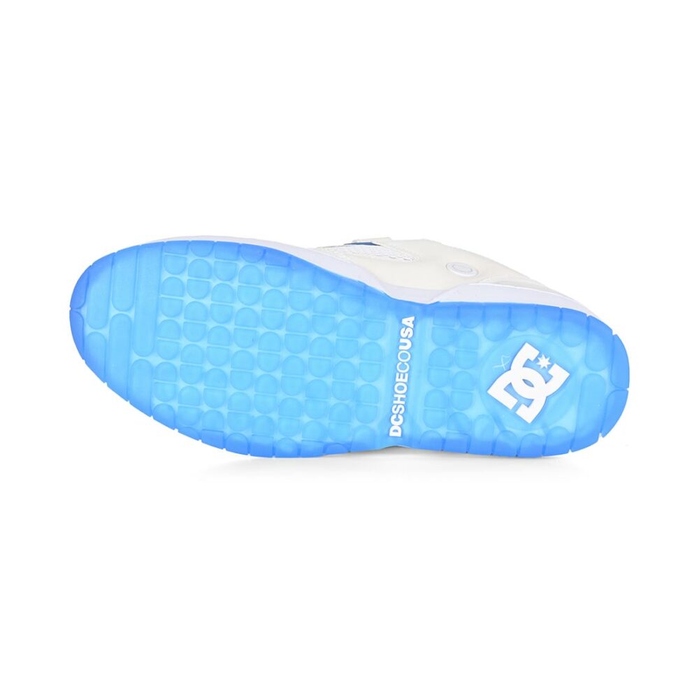 DC JS 1 Skate Shoes - White/Blue