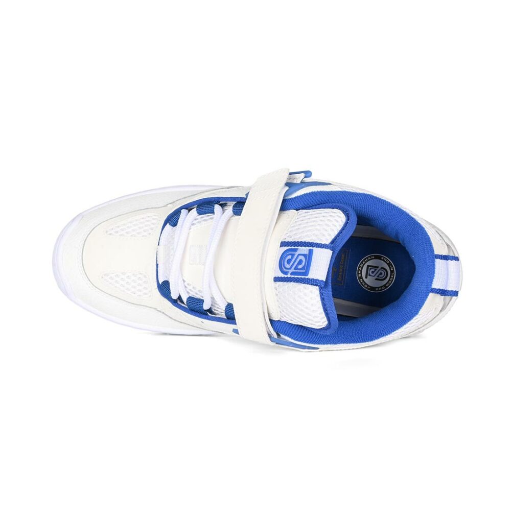 DC JS 1 Skate Shoes - White/Blue