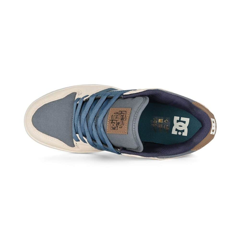 DC Manteca 4 Skate Shoes – Grey/Blue/White