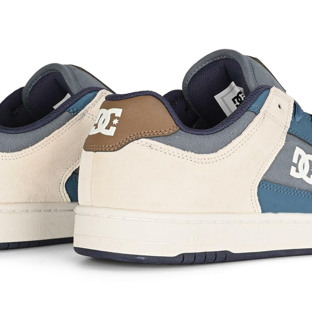 DC Manteca 4 Skate Shoes – Grey/Blue/White