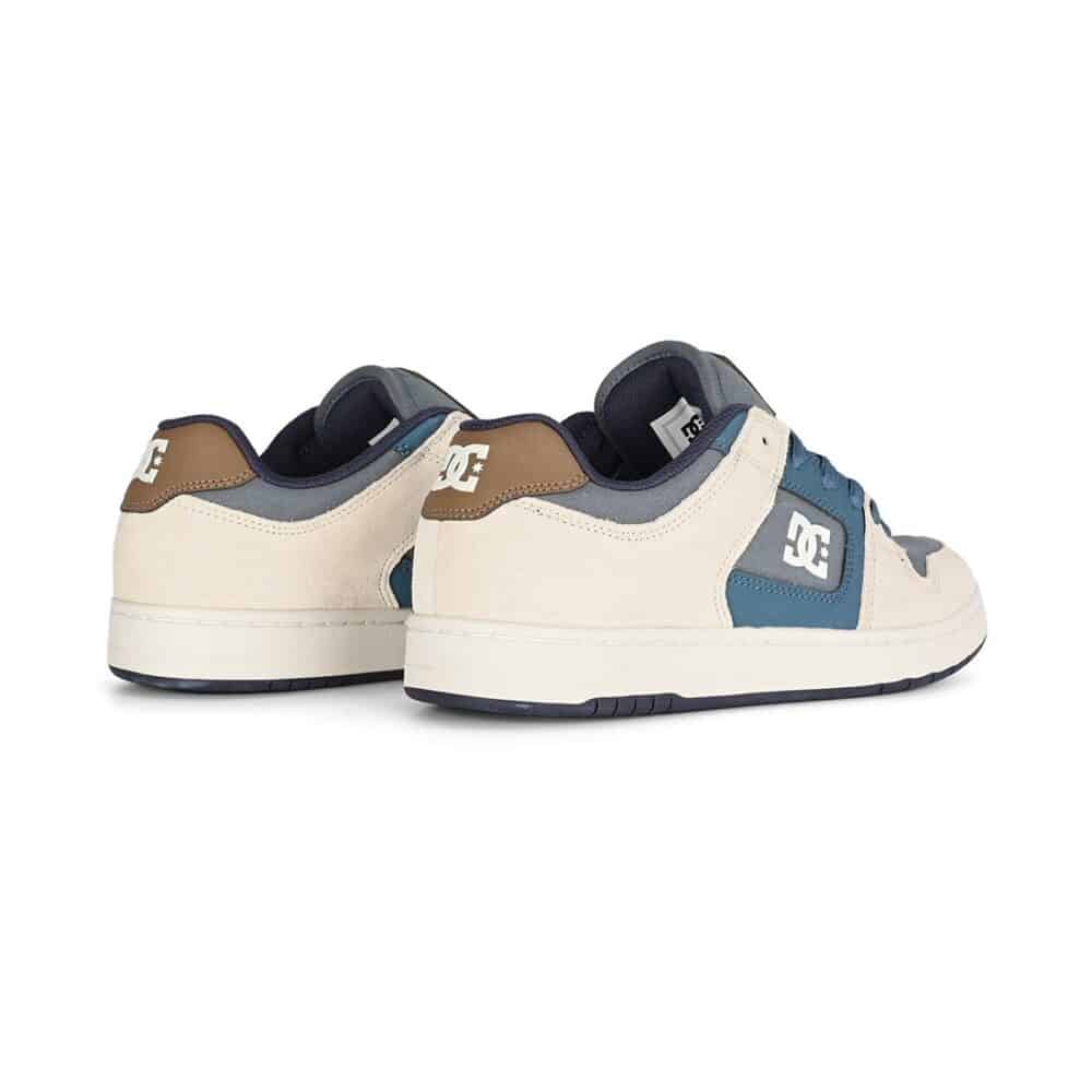 DC Manteca 4 Skate Shoes – Grey/Blue/White