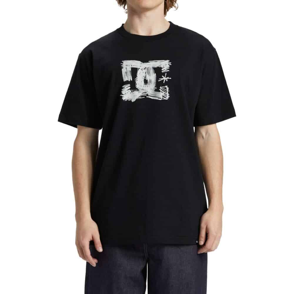 DC Sketchy Short-Sleeved T-Shirt - Black