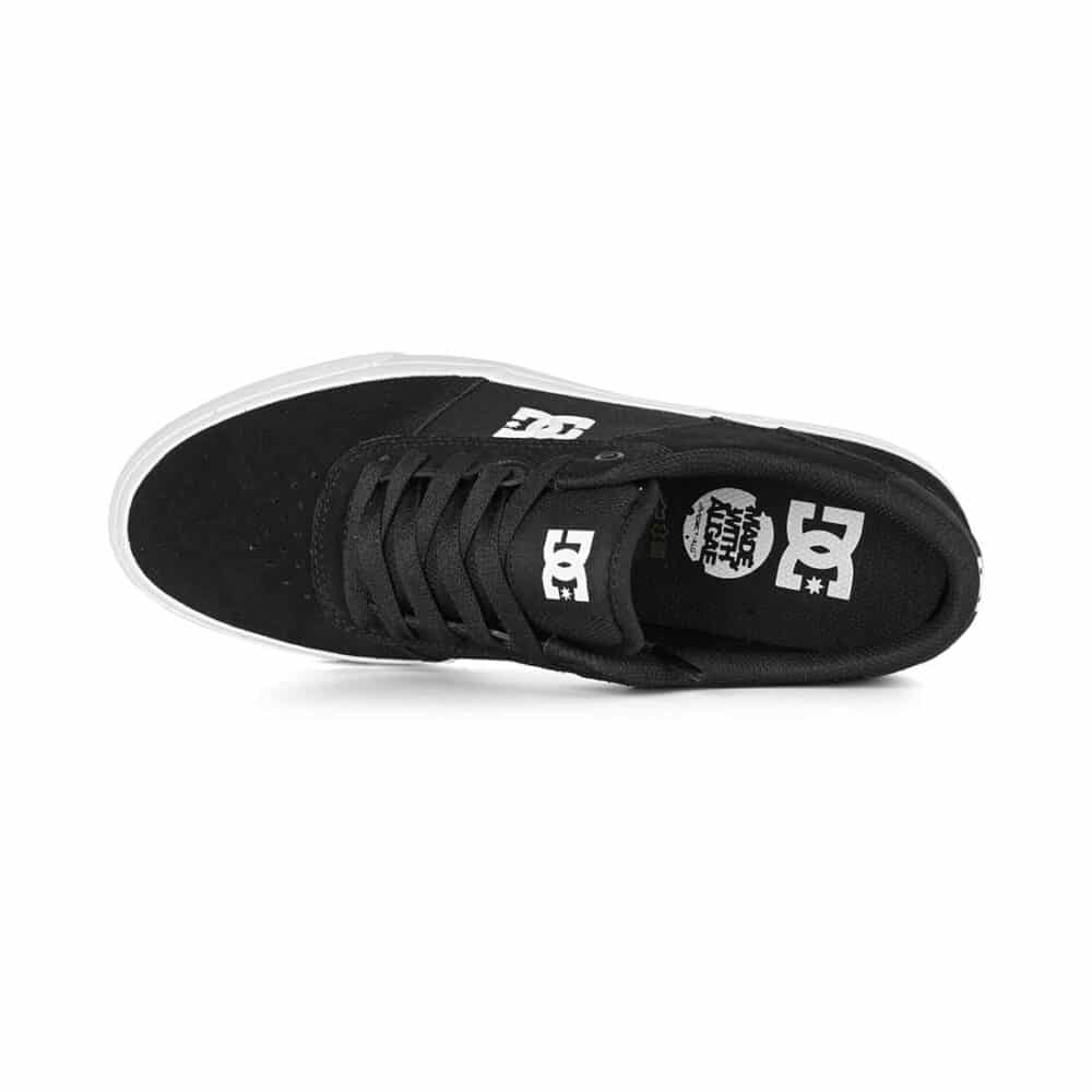 DC Teknic Skate Shoes - Black/White
