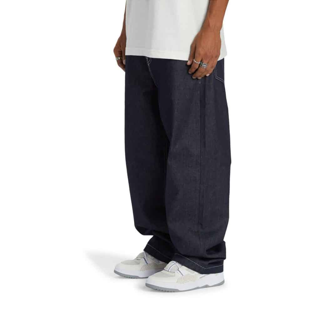 DC Worker Baggy Jeans - Raw Indigo
