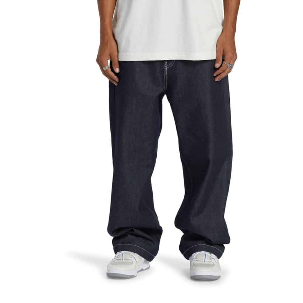 DC Worker Baggy Jeans - Raw Indigo