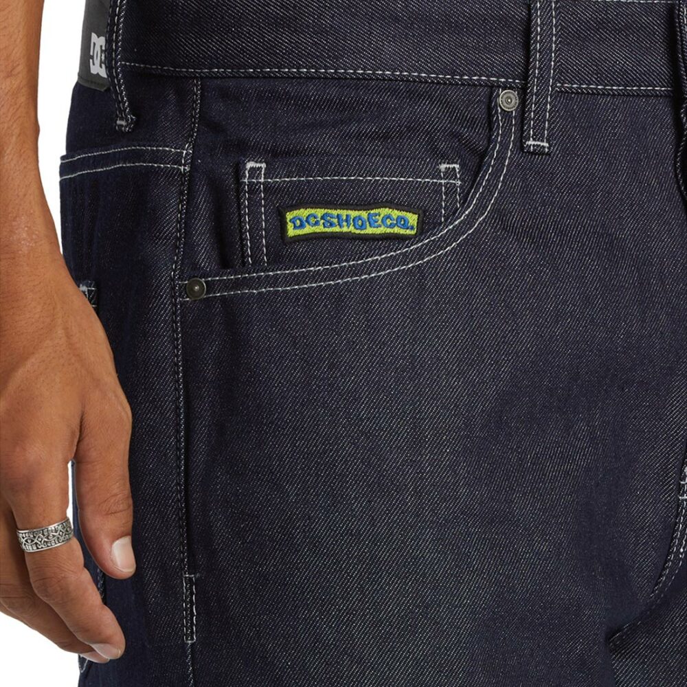 DC Worker Baggy Jeans - Raw Indigo