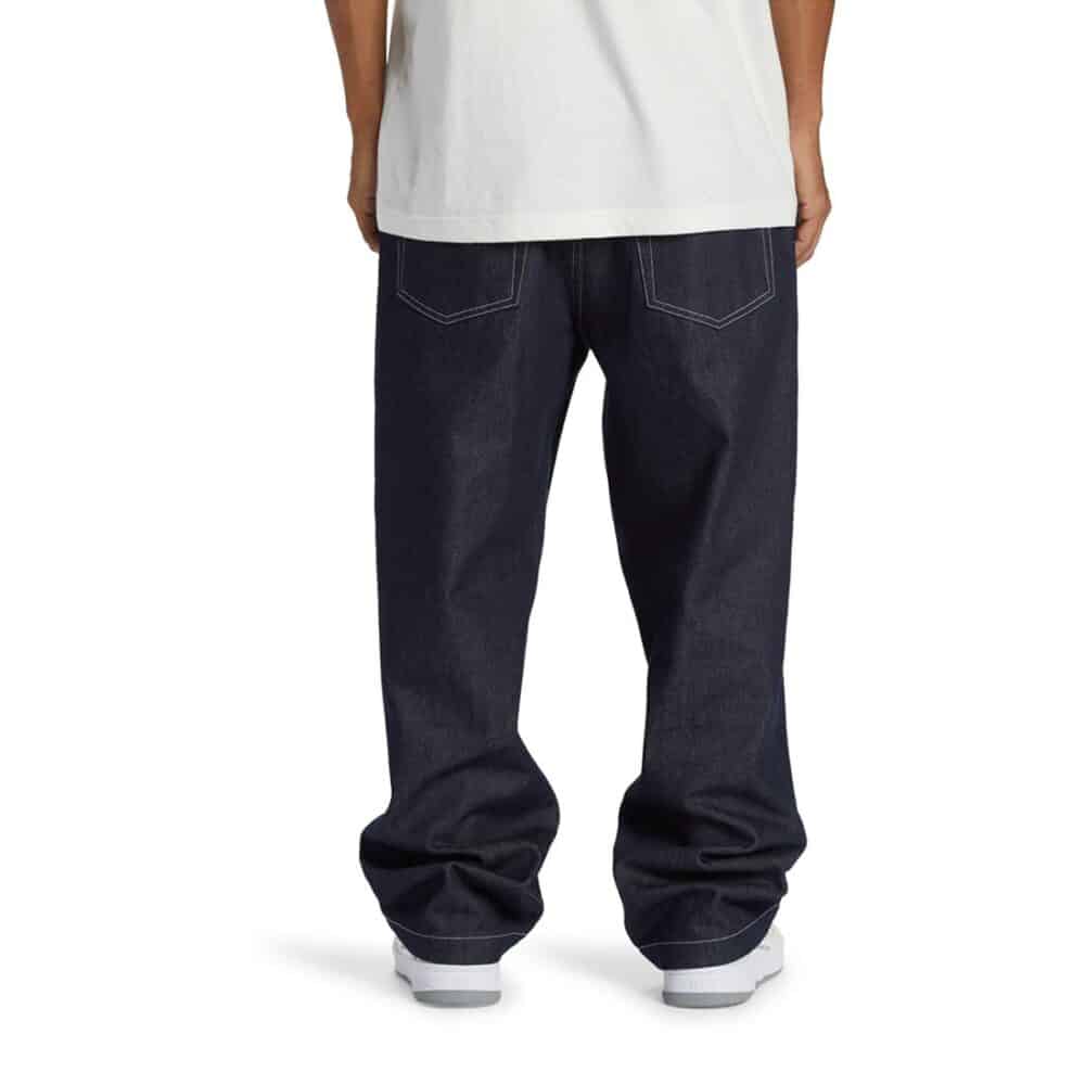DC Worker Baggy Jeans - Raw Indigo