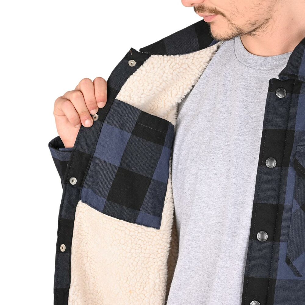 Dickies Lined Sacramento L/S Shirt - Navy Blue