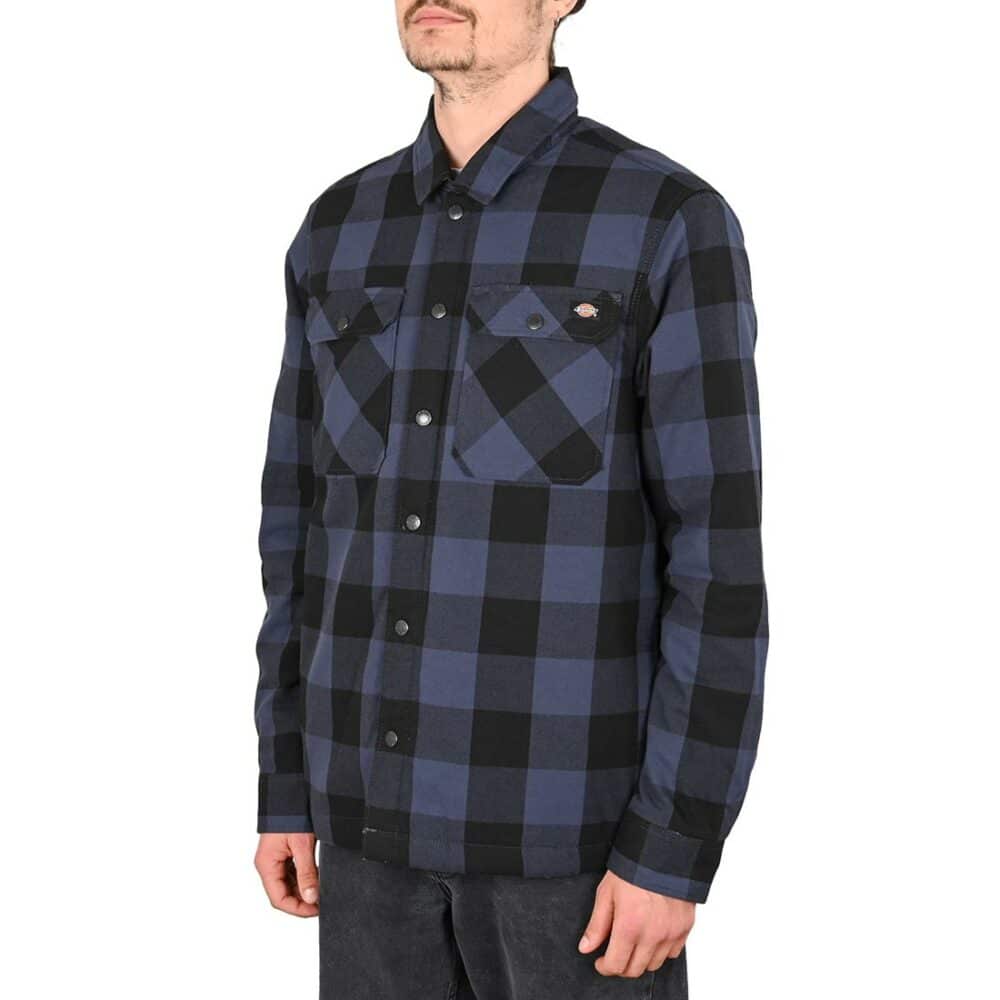 Dickies Lined Sacramento L/S Shirt - Navy Blue