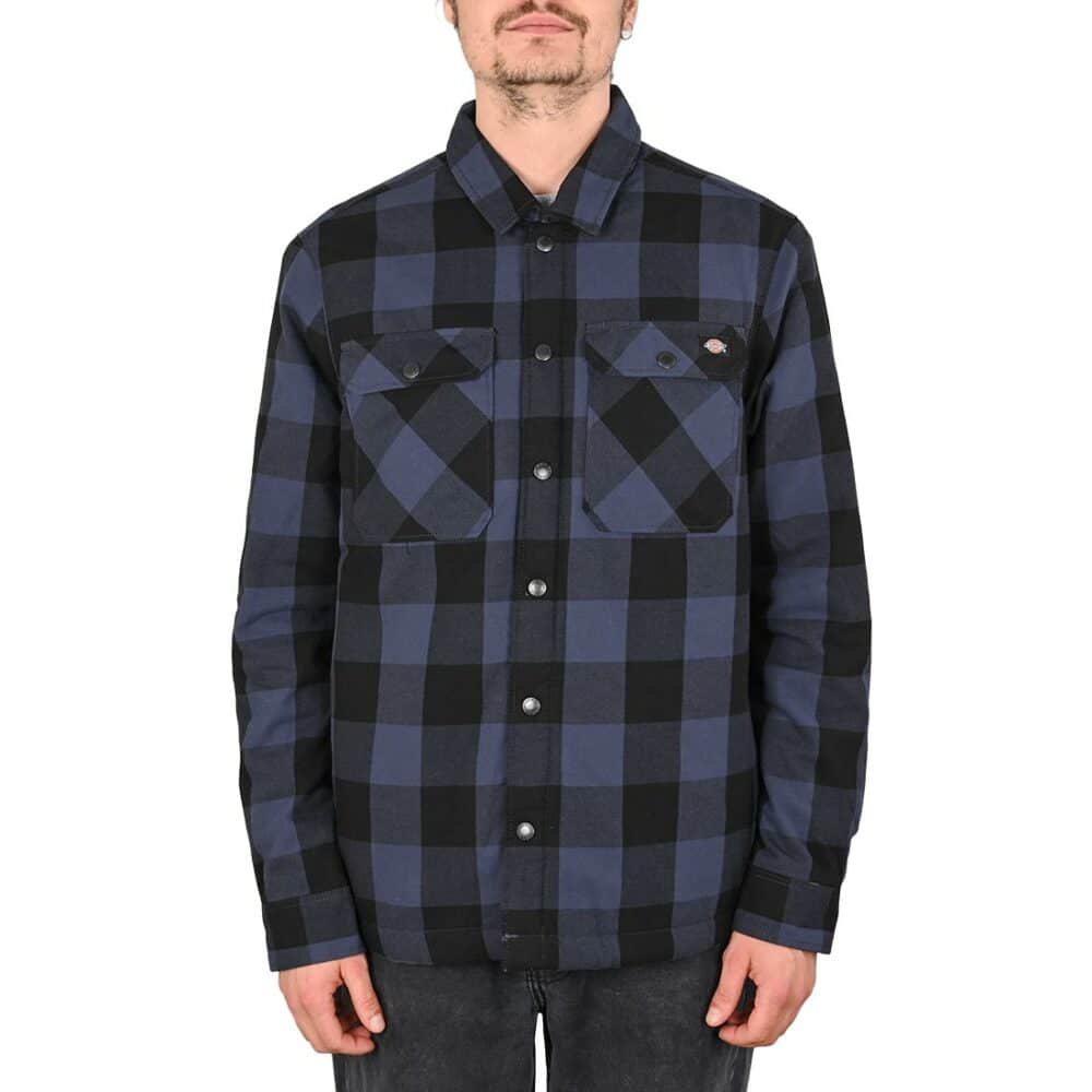 Dickies Lined Sacramento L/S Shirt - Navy Blue