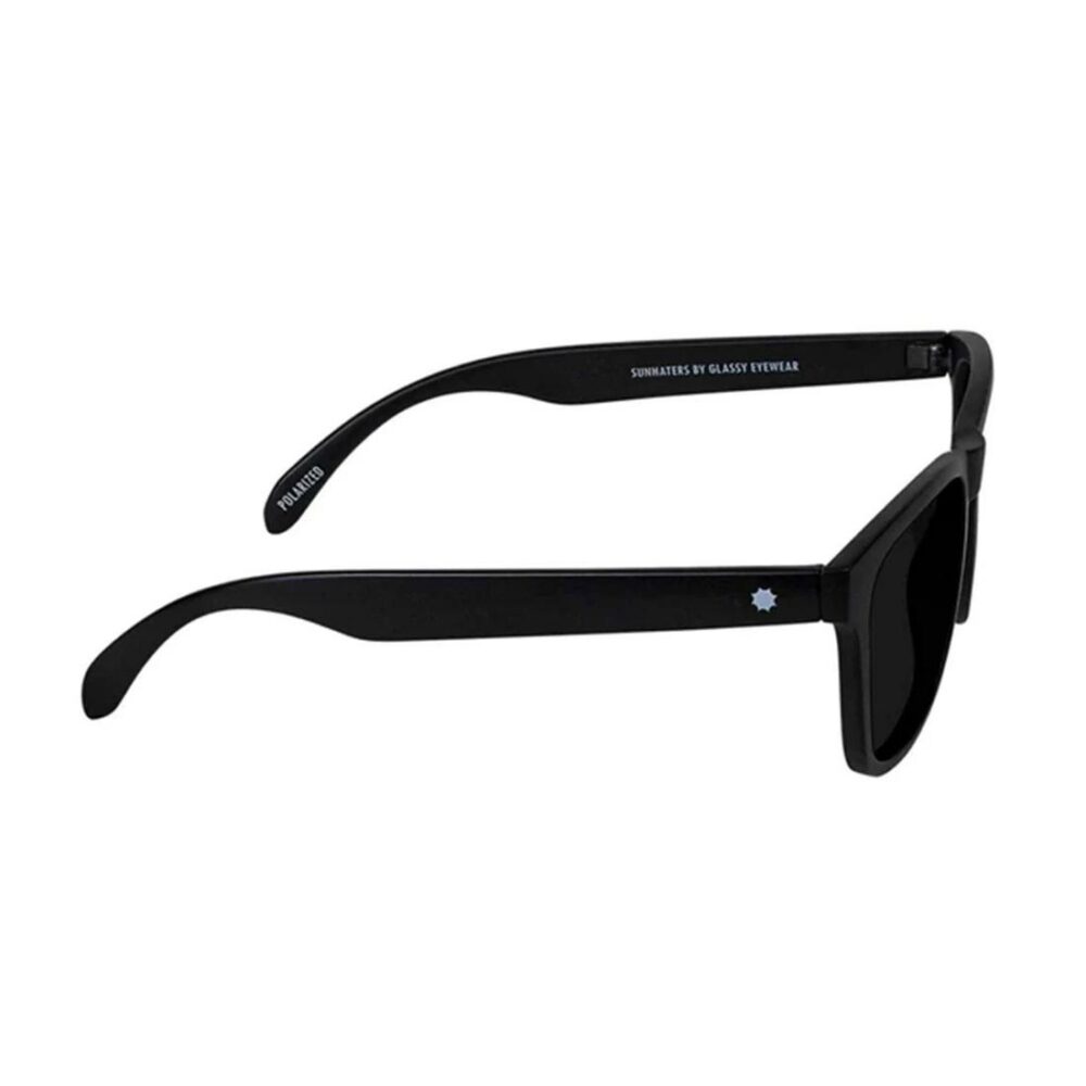 Glassy Eyewear Deric Polarized Sunglasses - Black