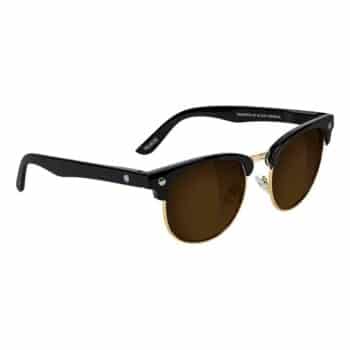 Glassy Eyewear Morrison Polarized Sunglasses - Black/Brown Lens