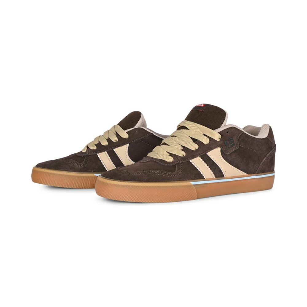 Globe Encore 2 Skate Shoes - Brown/Gum