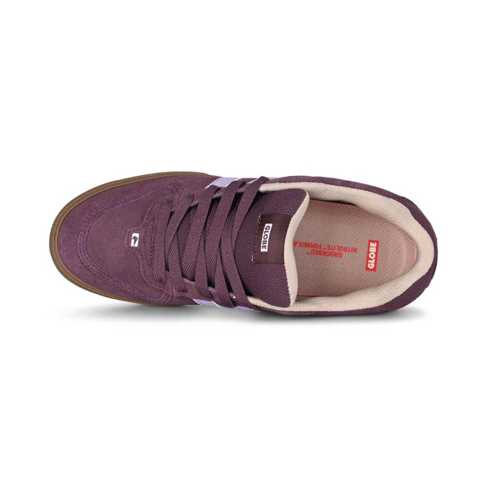 Globe Encore 2 Skate Shoes - Plum/Gum