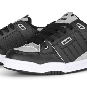 Globe Fusion Skate Shoes - Black/Steel/White