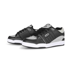 Globe Fusion Skate Shoes - Black/Steel/White