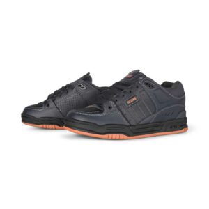 Globe Fusion Skate Shoes - Phantom/Burnt Orange