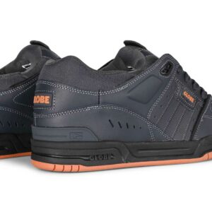 Globe Fusion Skate Shoes - Phantom/Burnt Orange