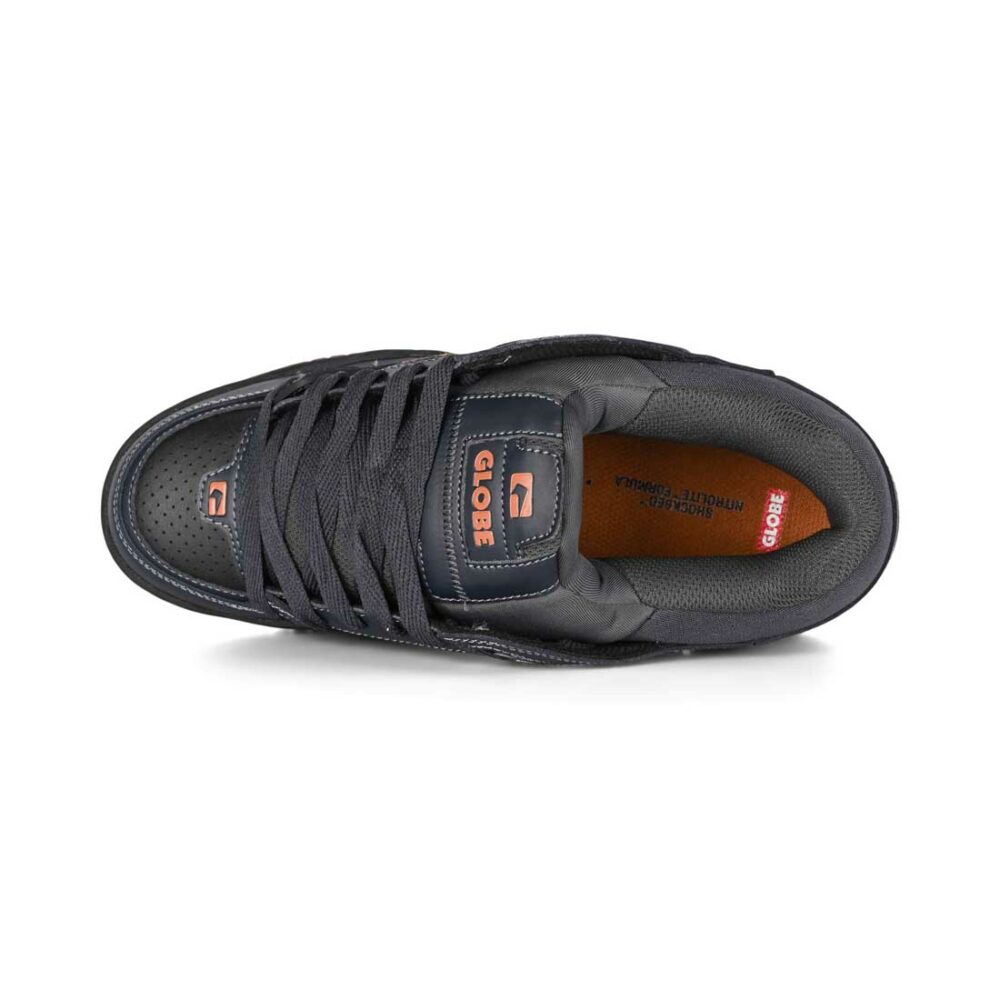 Globe Fusion Skate Shoes - Phantom/Burnt Orange