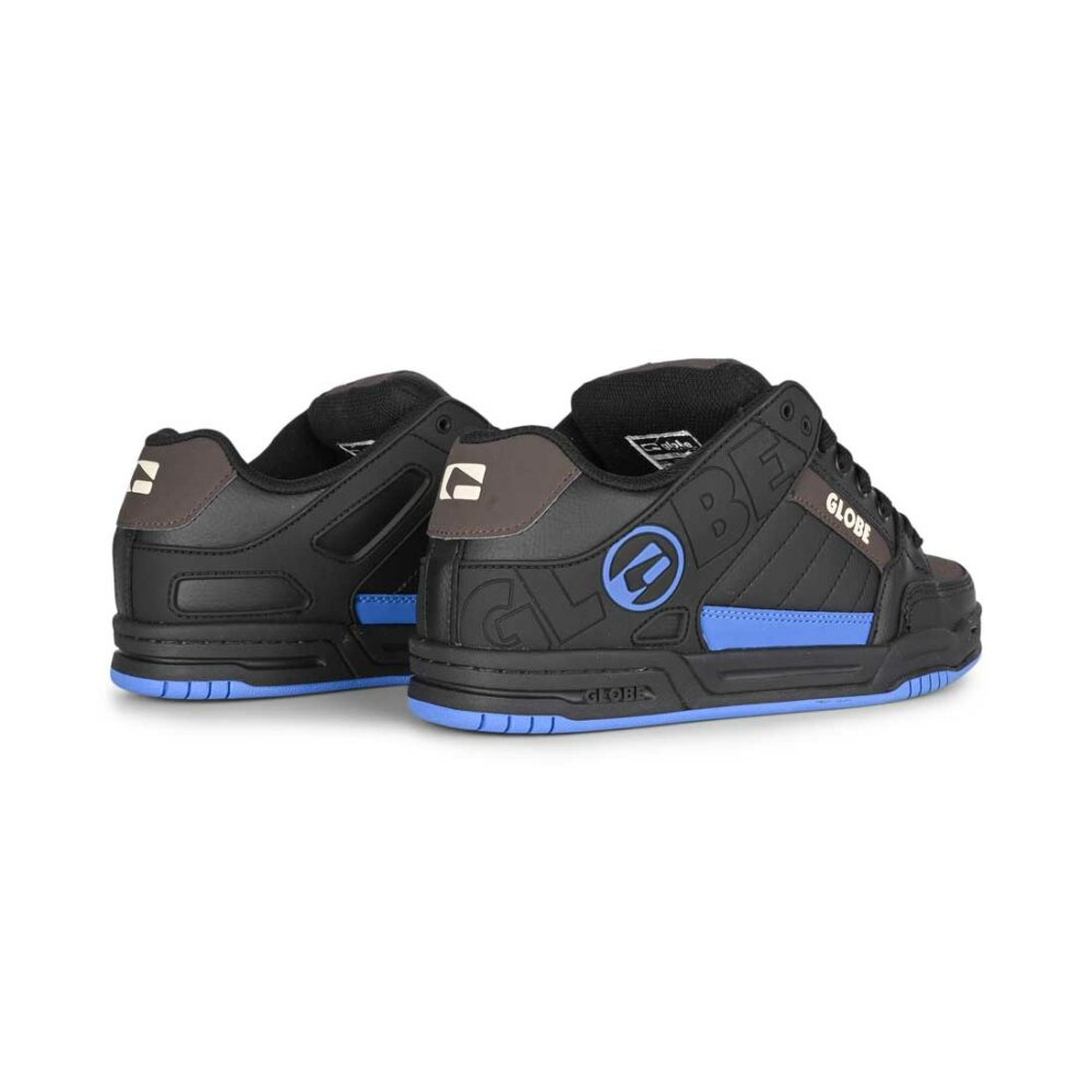 Globe Tilt Skate Shoes - Black/Tan/Cobalt