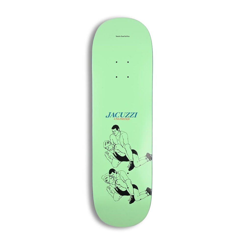 Jacuzzi Unlimited Louie Barletta State Champ Ex7 8.75" Skateboard Deck (Copy)