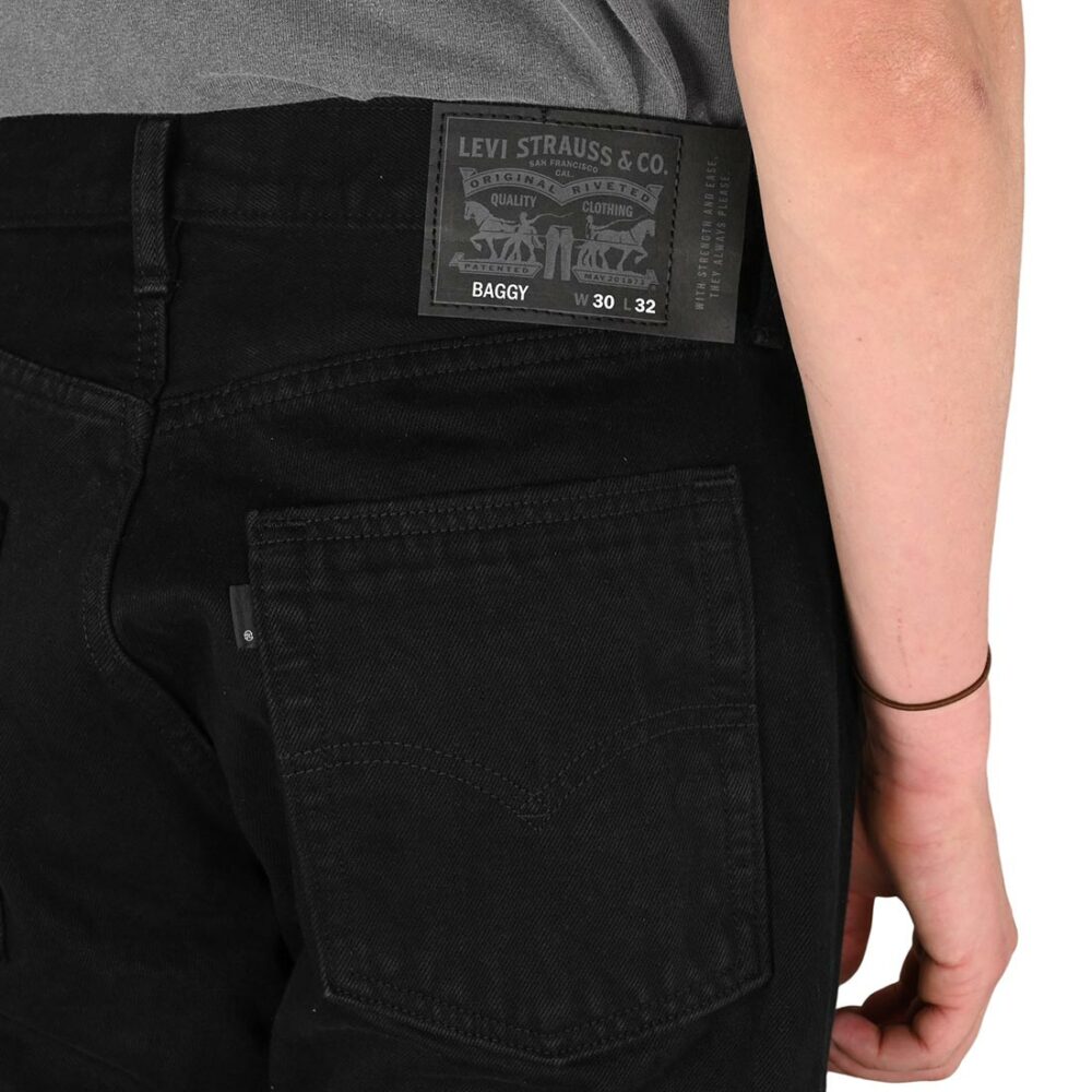 Levi's Skateboarding Baggy Denim Pants - Black Grape
