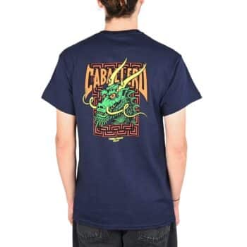 Powell Peralta Caballero Street Dragon S/S T-Shirt - Navy
