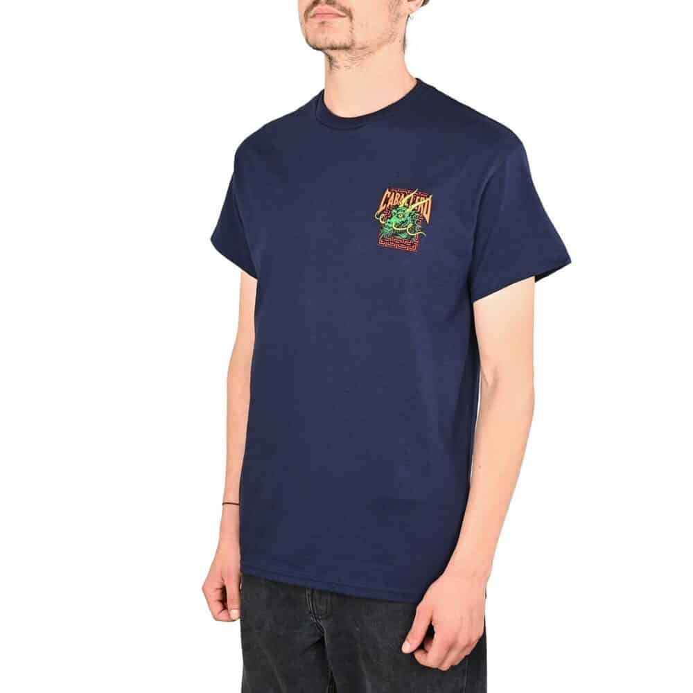 Powell Peralta Caballero Street Dragon S/S T-Shirt - Navy