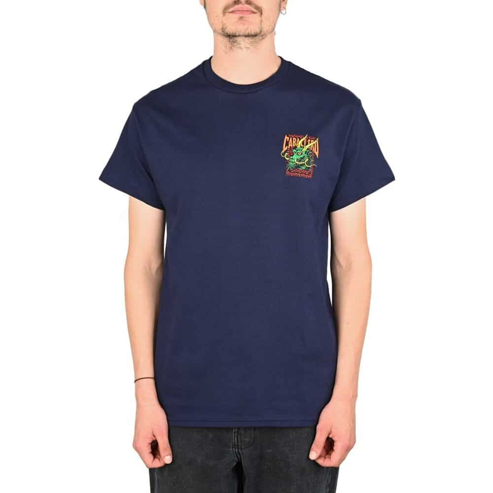 Powell Peralta Caballero Street Dragon S/S T-Shirt - Navy