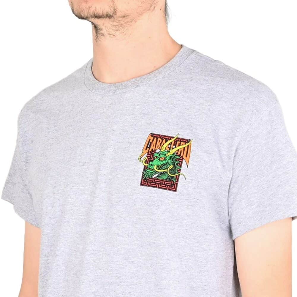 Powell Peralta Caballero Street Dragon S/S T-Shirt - Sport Grey