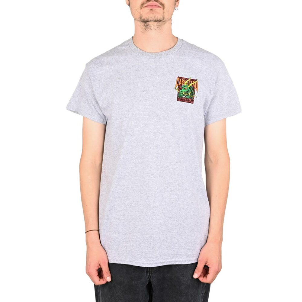 Powell Peralta Caballero Street Dragon S/S T-Shirt - Sport Grey