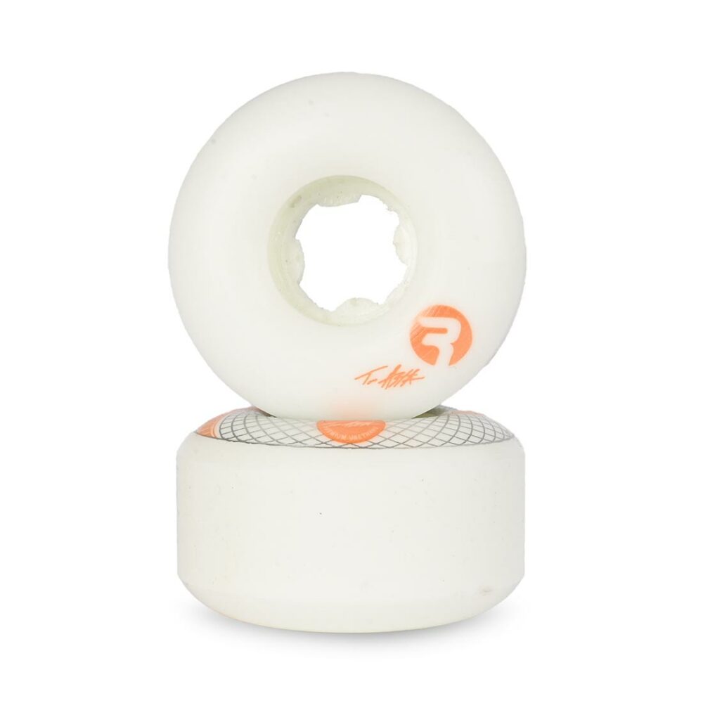 Ricta Asta Vortex Naturals Slim 101a 52mm Skateboard Wheels - White