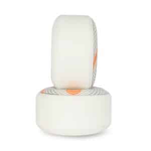 Ricta Asta Vortex Naturals Slim 101a 52mm Skateboard Wheels - White