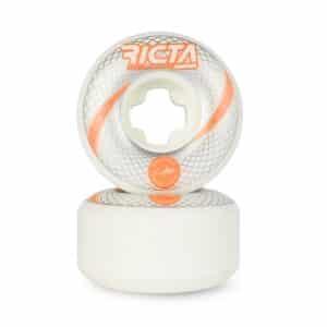Ricta Asta Vortex Naturals Slim 101a 52mm Skateboard Wheels - White