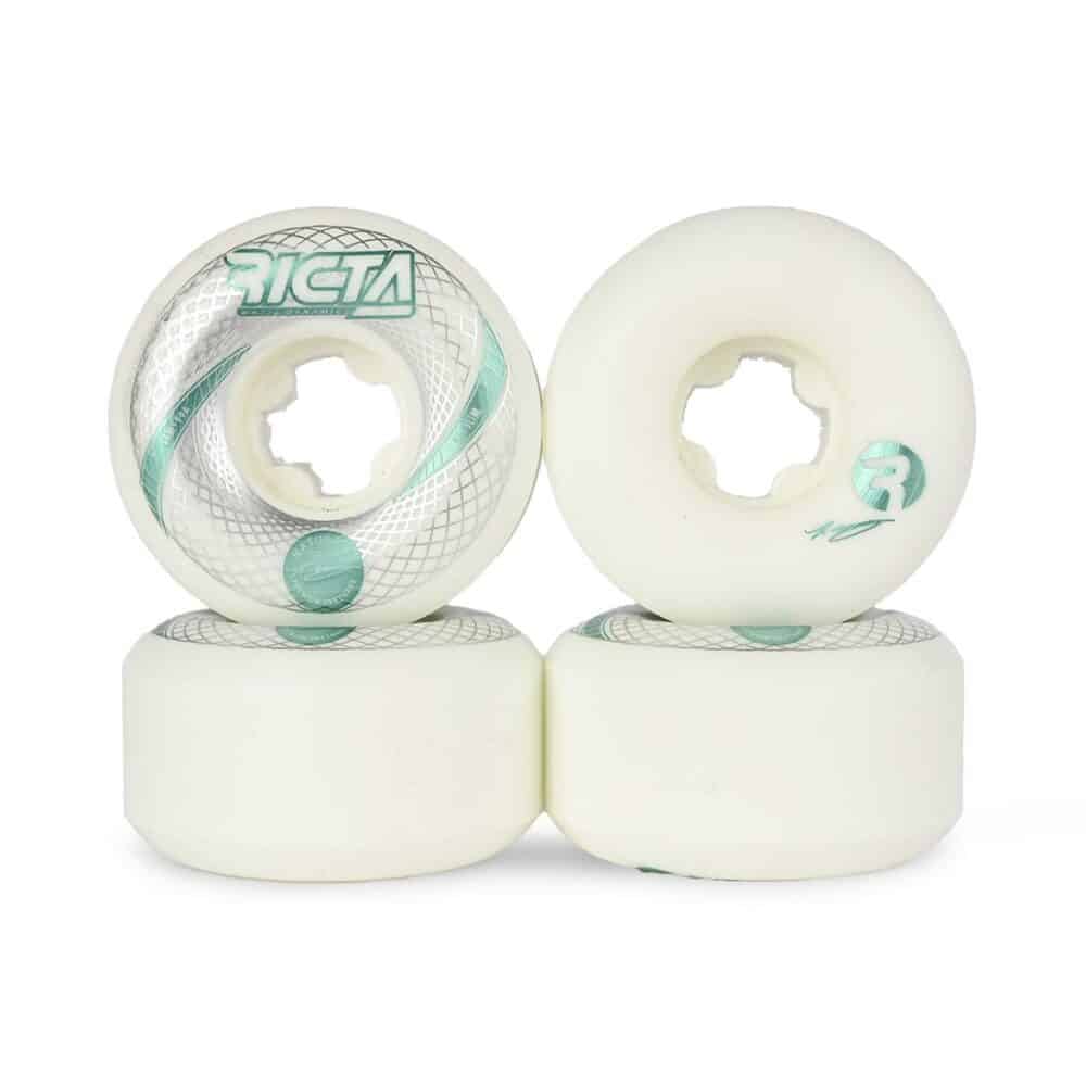 Ricta McCoy Vortex Naturals Slim 99a 54mm Skateboard Wheels - White
