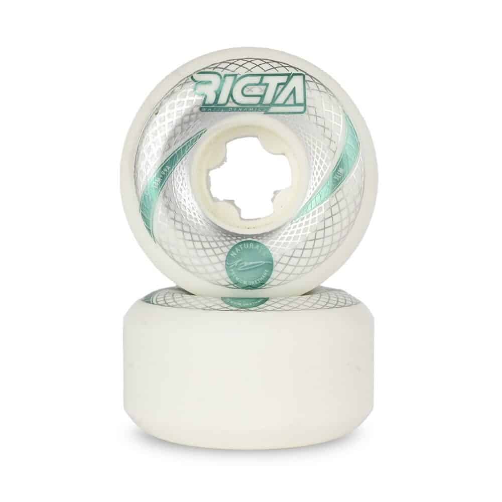Ricta McCoy Vortex Naturals Slim 99a 54mm Skateboard Wheels - White