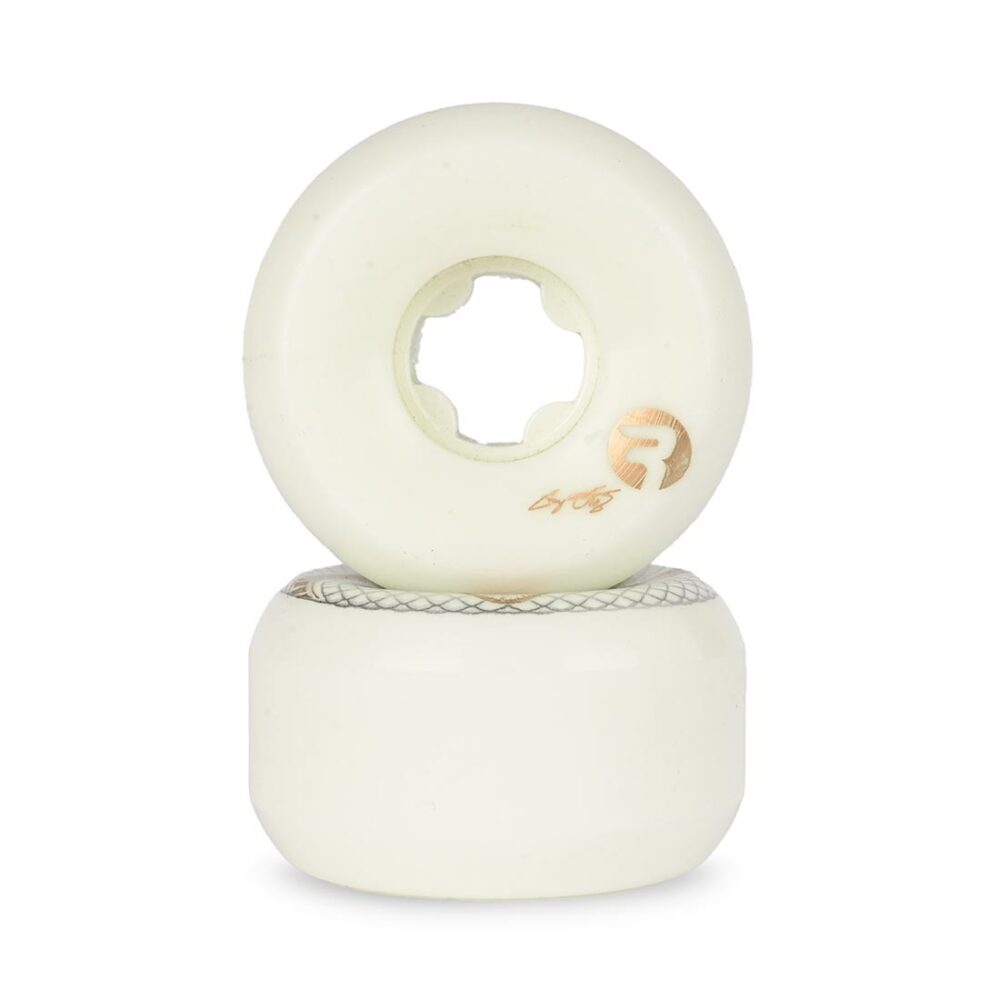 Ricta Ortiz Vortex Naturals Mid 99a 54mm Skateboard Wheels - White