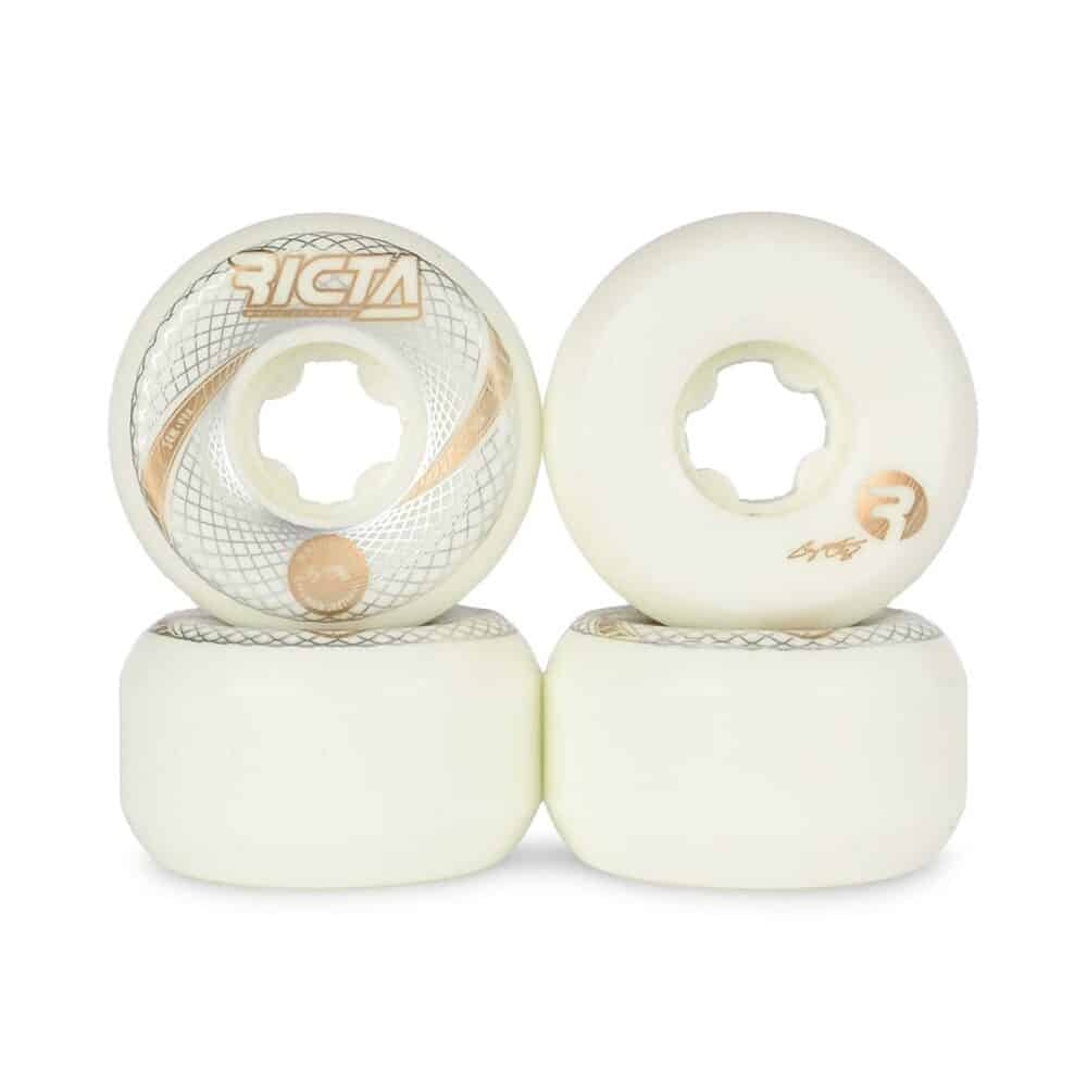 Ricta Ortiz Vortex Naturals Mid 99a 54mm Skateboard Wheels - White