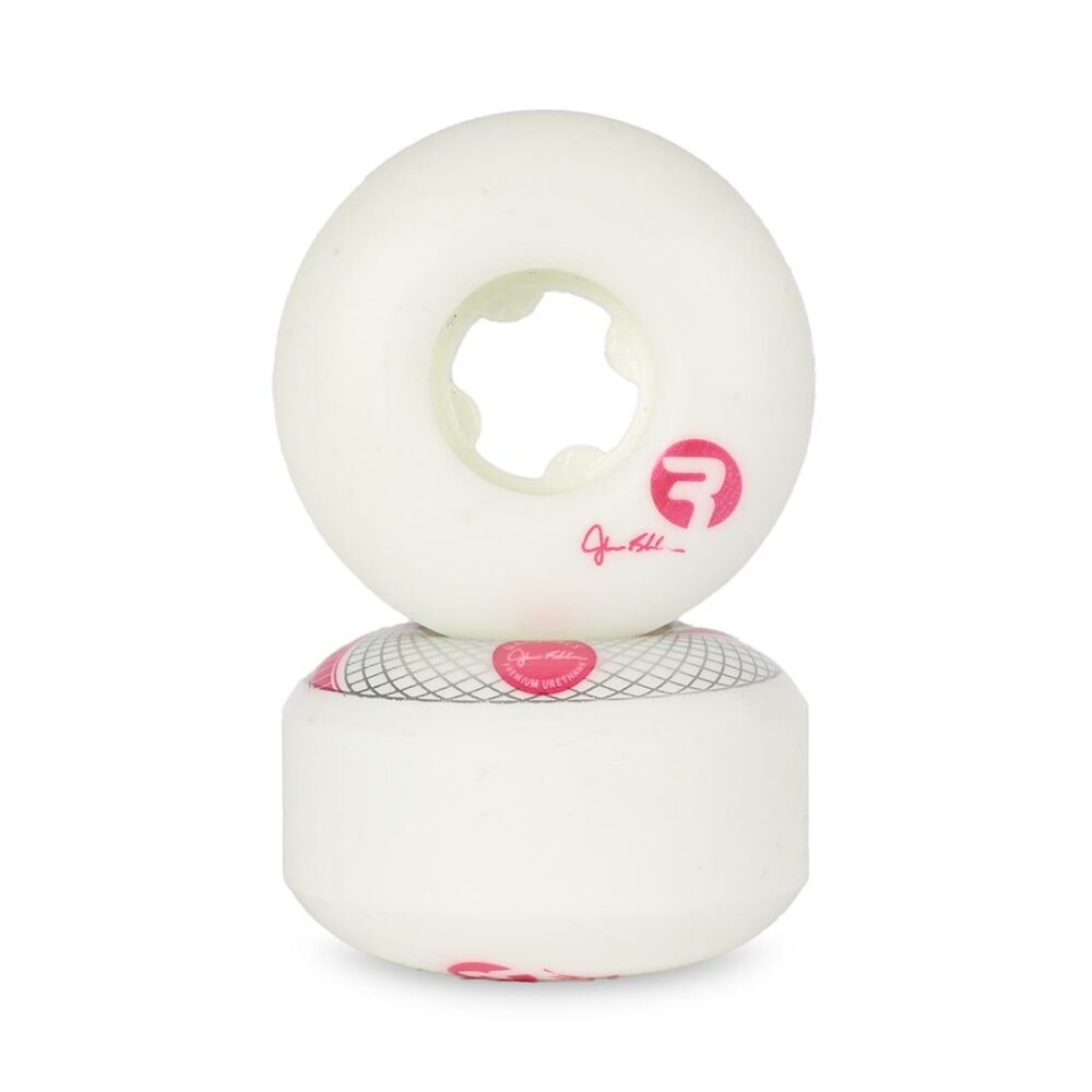 Ricta Shanahan Vortex Naturals Round 101a 53mm Skateboard Wheels - White