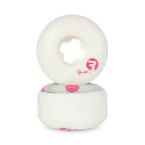 Ricta Shanahan Vortex Naturals Round 101a 53mm Skateboard Wheels - White