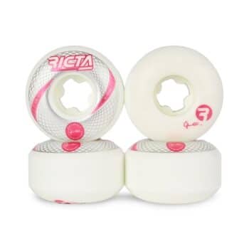 Ricta Shanahan Vortex Naturals Round 101a 53mm Skateboard Wheels - White