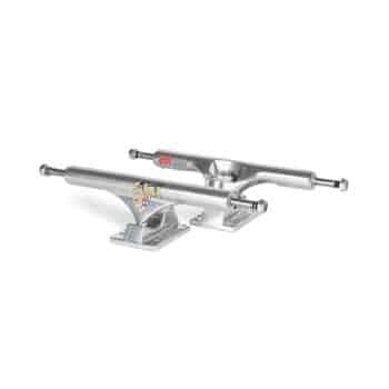 Slappy ST1 Curb Killer 10" Skateboard Trucks (Pair) - Polished Silver